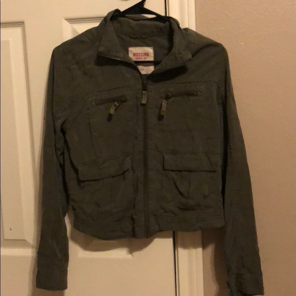 Mossimo army green jacket